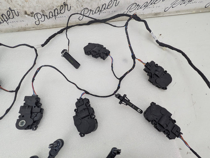 BMW G22 G23 G20 G26 430ix 330ix 330ex Auto AC HVAC Wiring Harness W/Control Module/Actuators/Sensors 64119382848