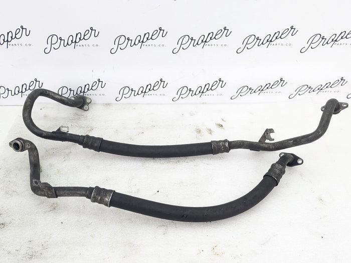 BMW E60 E61 M5 E63 E64 M6 S85 Engine Oil Filter Housing Inlet/Outlet Pressure Lines 7837253/7837254