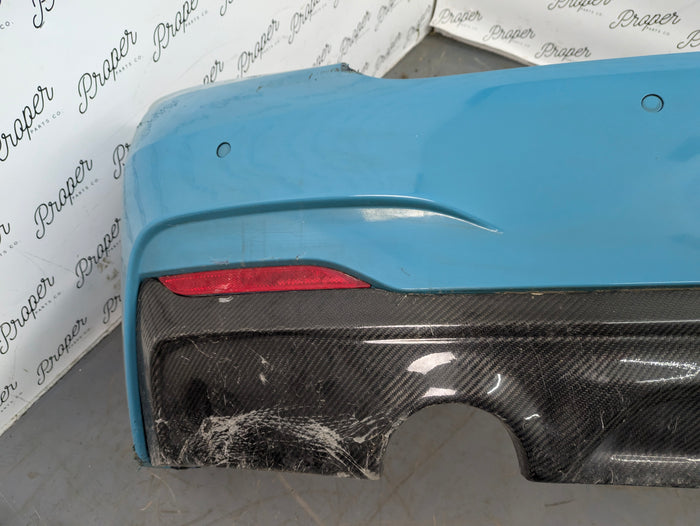 BMW F22 F23 228xi 228i 230xi 230i M Sport Rear Bumper W/PDC Sensors 51128055965 *WRAPPED*