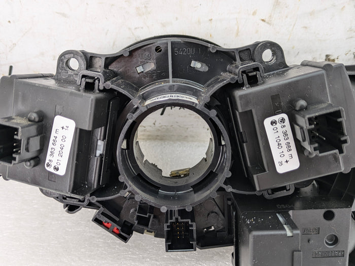 BMW E85 Z4 Steering Column Switch Unit W/Clockspring & Stalks 8376445/8376443