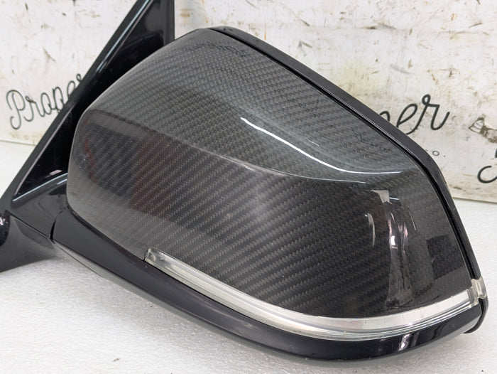 BMW F30 340xi Msport Driver Left Side Mirror W/Blindside Warning Surround Camera Auto-Dip Heated