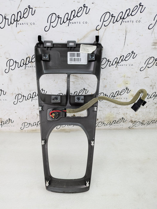 2015 Chevrolet 5th Gen Camaro 2SS Silver 6 Speed Metric Gauges/Shifter Surround Bezel Trim *WEAR*