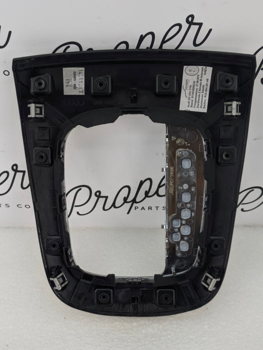 2015-2018 Audi 8U Q3 Center Console Gear Shift Trim Aluminum Mesh Bezel 8U0864261P