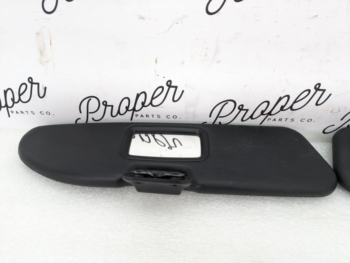 BMW Z3 M Roadster Black Left/Right Sun Visor Set 51168410185/51168410186