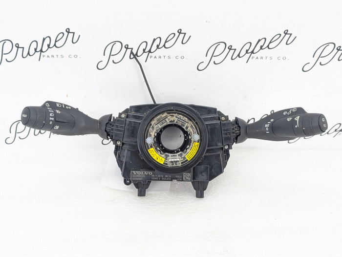 2021 Volvo V60 T6 R-Design Steering Column Switch Unit W/Stalks & Clock Spring 32350377