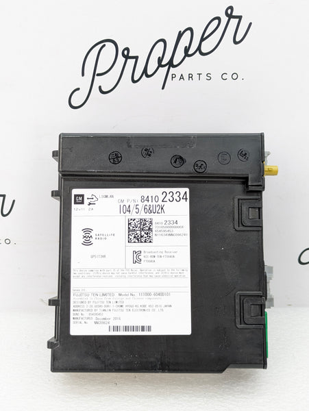 Chevrolet C7 Corvette Stingray Radio Navigation Receiver Control Module Unit 84102334 *NOTE*