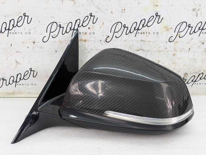 BMW F30 340xi Msport Driver Left Side Mirror W/Blindside Warning Surround Camera Auto-Dip Heated