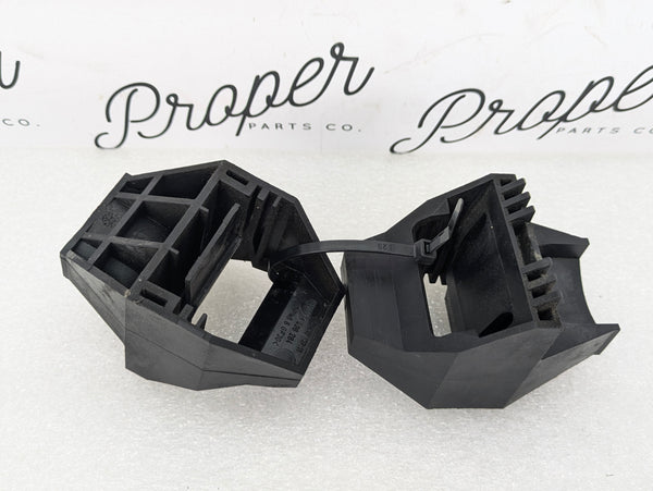 BMW E46 M3 330ci 328ci 325ci 323ci 320i Lower Radiator Mount Brackets Pair 7514402/1436264