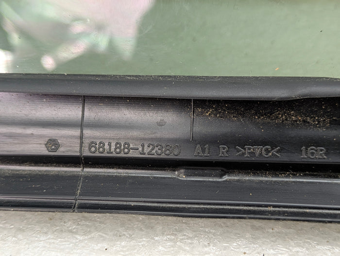 Toyota GZEA14 GR Corolla Rear Right/Passenger Side Door Quarter Window Glass 68123-02210