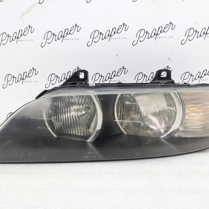 BMW Z3 M Coupe Roadster 3.0 2.8 Left Front Headlight WhiteIndicator 8386047 *Damaged*