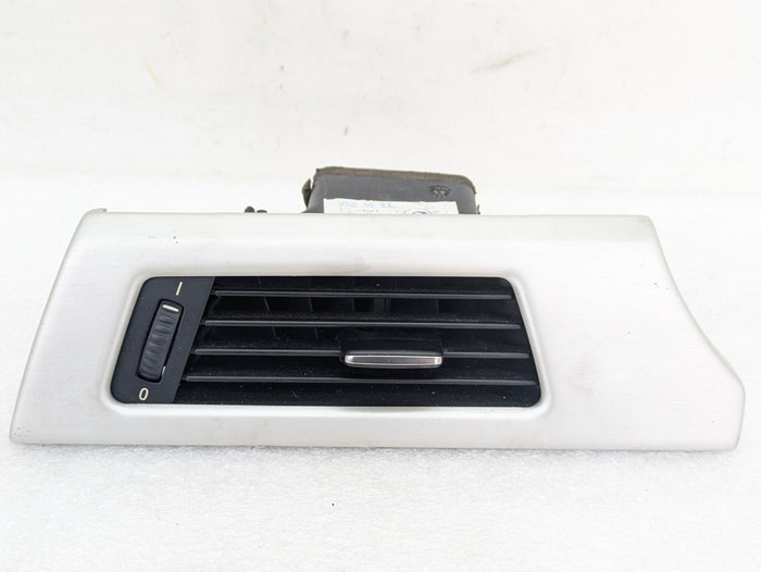 BMW E90 E91 E92 E93 Left Dash HVAC Air Conditioning Vent Brushed Aluminum Trim 51459147390