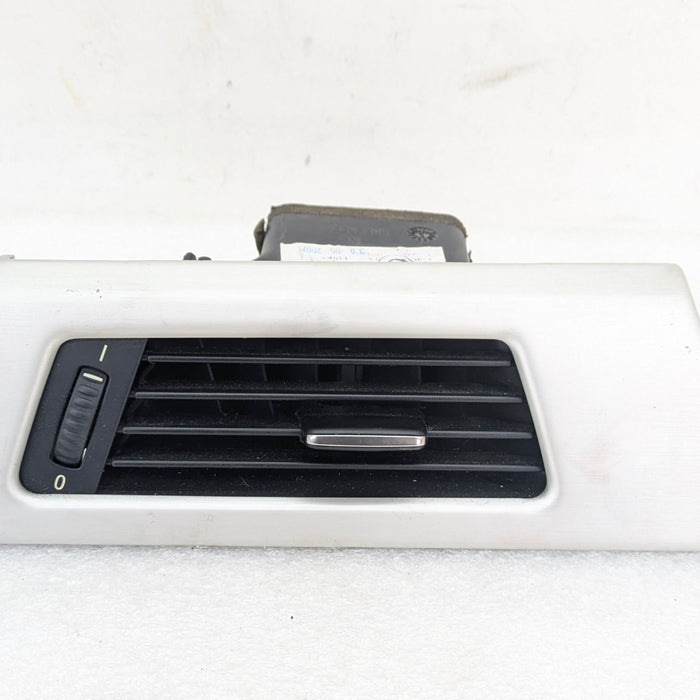 BMW E90 E91 E92 E93 Left Dash HVAC Air Conditioning Vent Brushed Aluminum Trim 51459147390