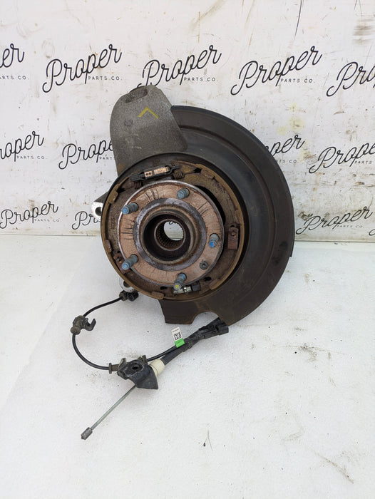 Chevrolet C7 Corvette Stingray Z51 Rear Left/Driver Side Spindle/Knuckle/Hub W/Parking Brake Line