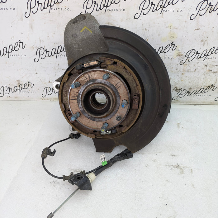 Chevrolet C7 Corvette Stingray Z51 Rear Left/Driver Side Spindle/Knuckle/Hub W/Parking Brake Line