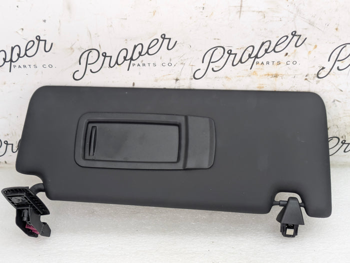 BMW G22 G26 430ix 330ix 330ex Front Right/Passenger Side Black Sun Visor W/Headliner Clip 8097334