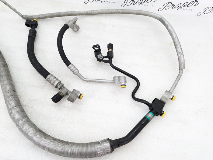 BMW E46 330ci 328ci 325ci 323ci A/C Air Conditioning Condenser Evaporator Dry Pressure Line Suction Hoses 6914361/6908754