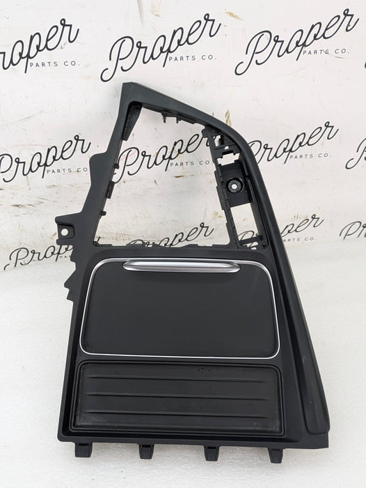 BMW F36 435xi Center Console Trim Cup Holder & Keyless Entry Antenna 9323675/9220832