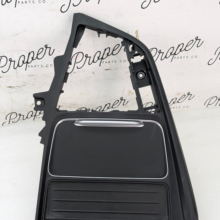 BMW F36 435xi Center Console Trim Cup Holder & Keyless Entry Antenna 9323675/9220832