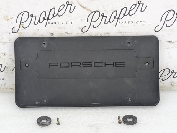 Porsche 996.2 911 Carrera 4 Front/Rear License Plate Mounting Bracket 99670110700