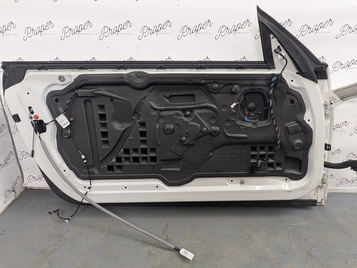 BMW E92 E93 335xi 328xi M3 Driver Side Door Mineral White 3 (A96)