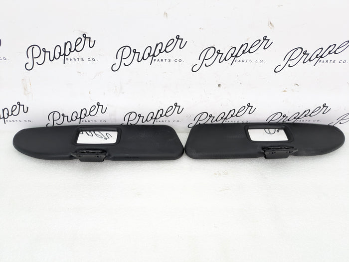 BMW Z3 M Roadster Black Left/Right Sun Visor Set 51168410185/51168410186