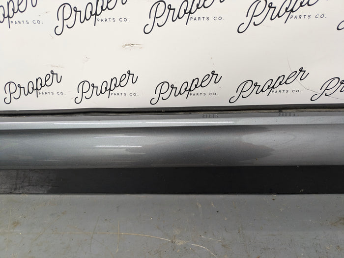 2021 Volvo V60 T6 R-Design Right/Passenger Side Skirt Osmium Gray Metallic (714) 31448912