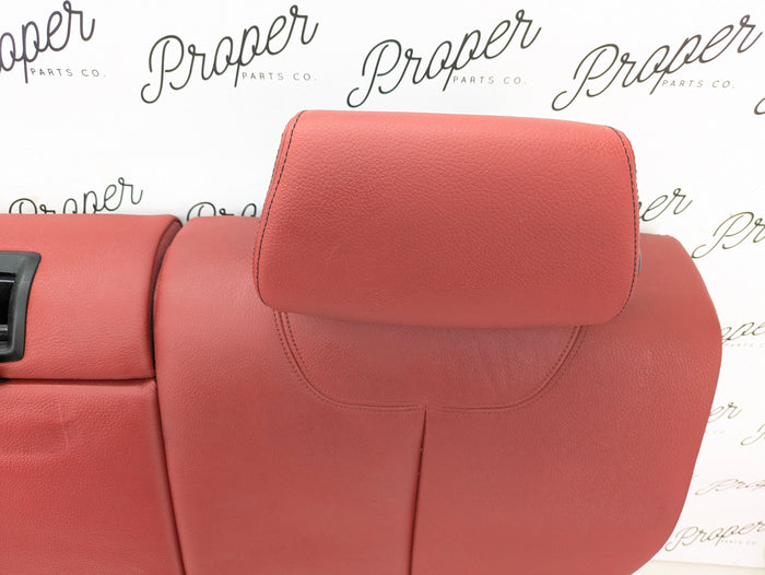BMW F22 228xi M235xi 230xi M240xi Coral Red Dakota Leather Rear Seats Set