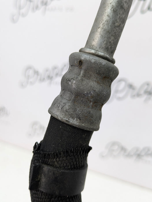 BMW E82 E88 135i N55 N54 Engine Oil Cooler Flow & Return Lines Hoses Set Pair 17227573273/17227573274