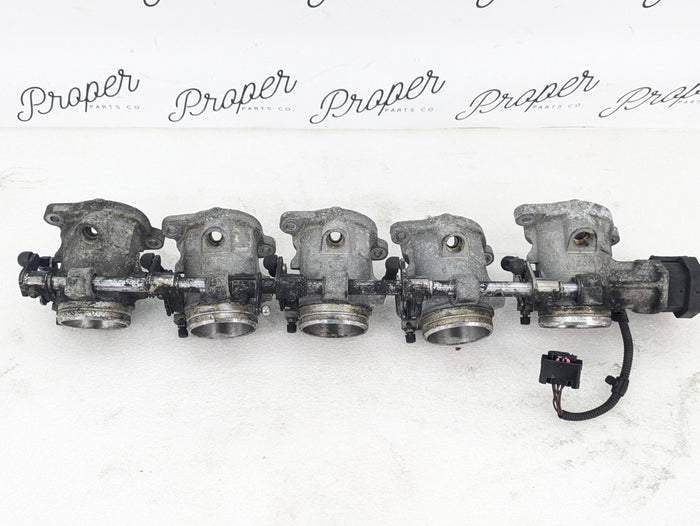 BMW S85 E60 E61 M5 E63 E64 M6 Throttle Body Assembly & Hall Sensor Cylinder 1-5 13547841814