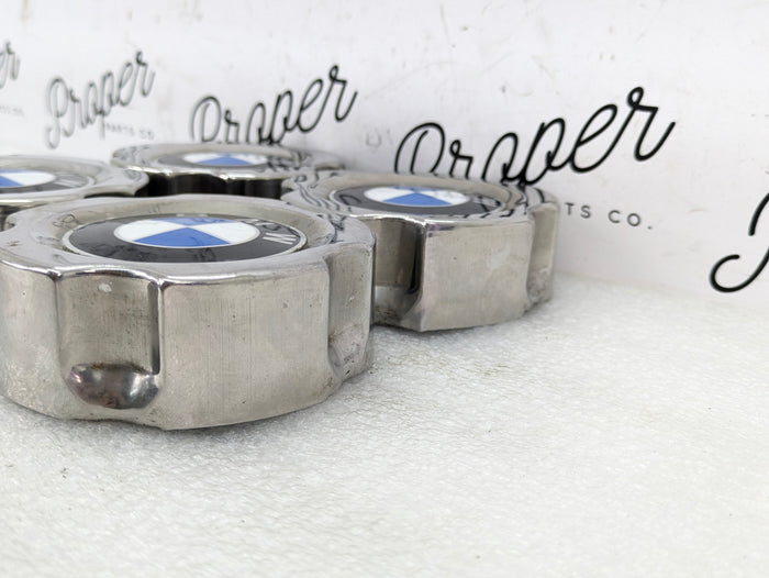 BMW E46 330ci 325ci 328ci 323ci 320i Steel Wheel Hub Cap Set 36131179141