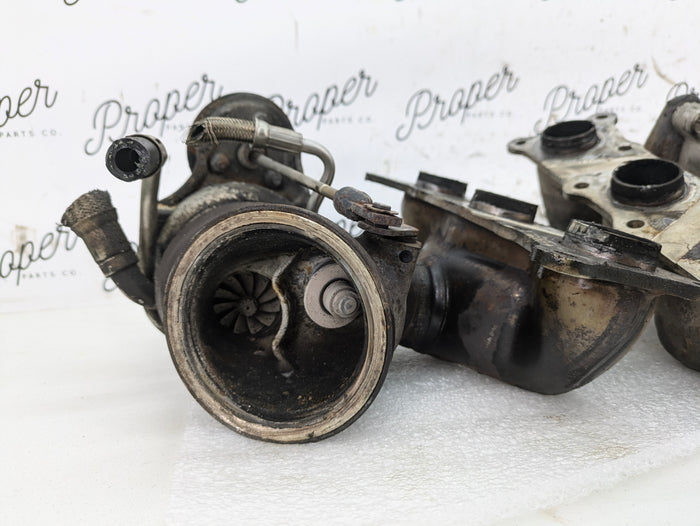 BMW E90 E92 E93 335i 335xi N54 Turbocharger Set 7593015/7593016 *CORES*