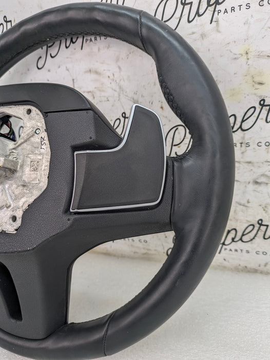 BMW G22 G23 G20 G26 430ix 330ix 330ex M Sport Heated Leather Steering Wheel W/Paddle Shifters 32308746693