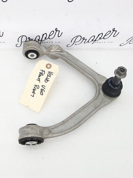 2021 Volvo V60 T6 R-Design Front Right/Passenger Side Upper Control Arm 31476302
