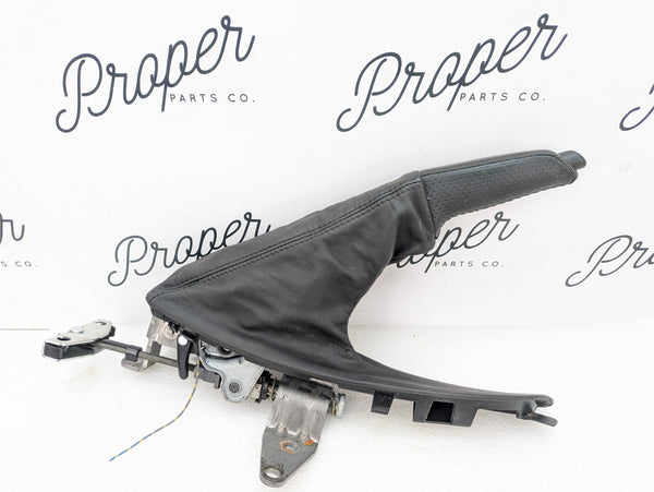 BMW E82 E88 135i 128i M Sport Perforated Parking Brake Handle & Leather Boot 8036111