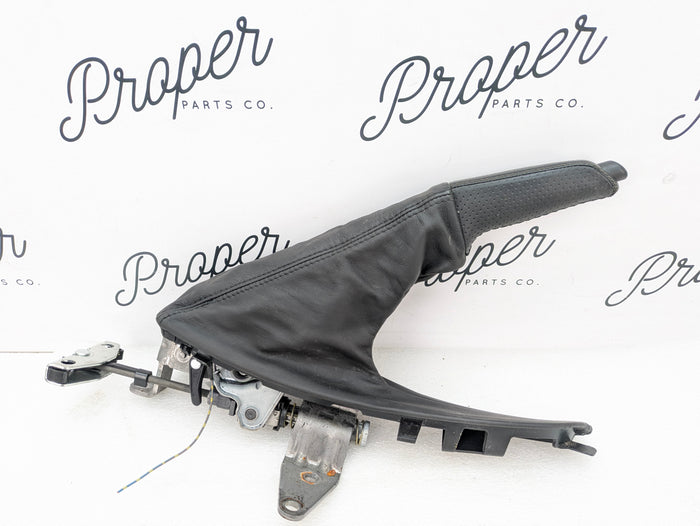 BMW E82 E88 135i 128i M Sport Perforated Parking Brake Handle & Leather Boot 8036111