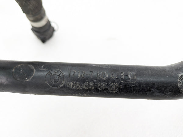 BMW F32 F30 F33 F34 F36 435xi 435i 335xi 335i N55 Automatic Transmission Lower Radiator Water Coolant Pipe Hose 7619623