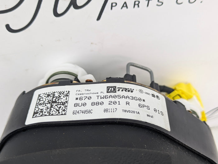 2016-2018 Audi 8U Q3 Driver Steering Wheel SRS Airbag Inflator Module 8U0880201