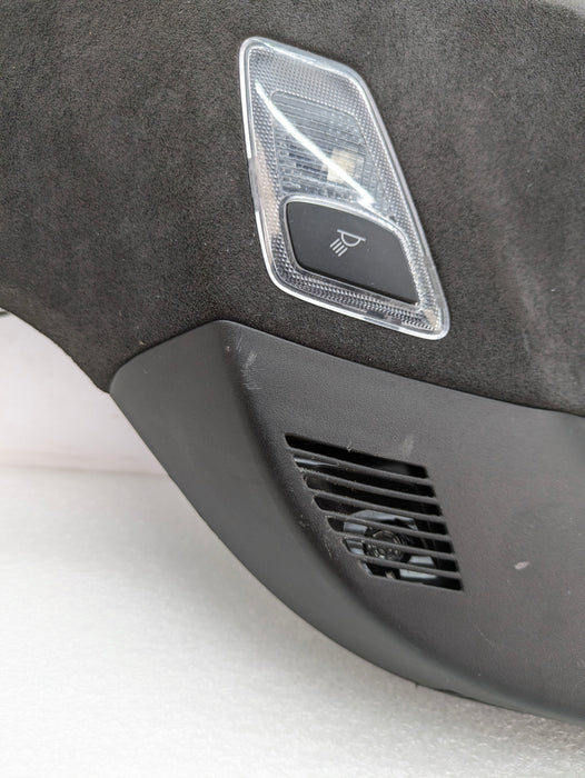 Chevrolet C7 Corvette Stingray Upper Windshield Headliner Suede Trim Panel W/Anti-Theft Alarm Sensor 23345041