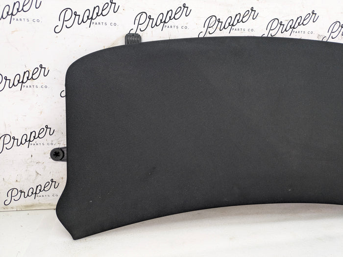 BMW F36 435xi 440xi 430xi 428xi Rear Rearward Parcel Shelf Trunk Cargo Cover Section Black 8062774