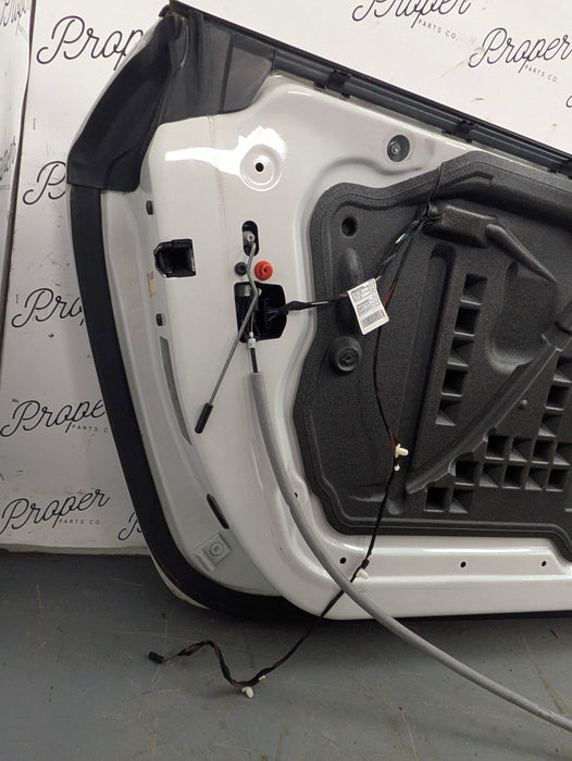 BMW E92 E93 335xi 328xi M3 Driver Side Door Mineral White 3 (A96)