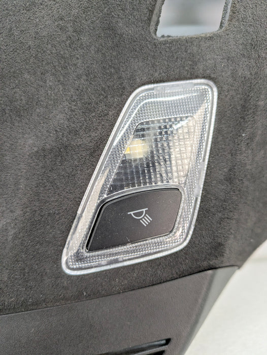 Chevrolet C7 Corvette Stingray Upper Windshield Headliner Suede Trim Panel W/Anti-Theft Alarm Sensor 23345041