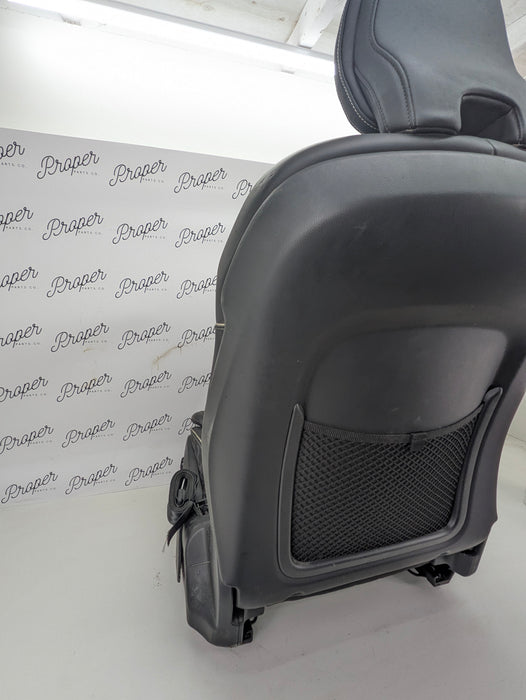 2021 Volvo V60 T6 R-Design Front Left/Driver Side Black Leather Heated Seat *DAMAGED*