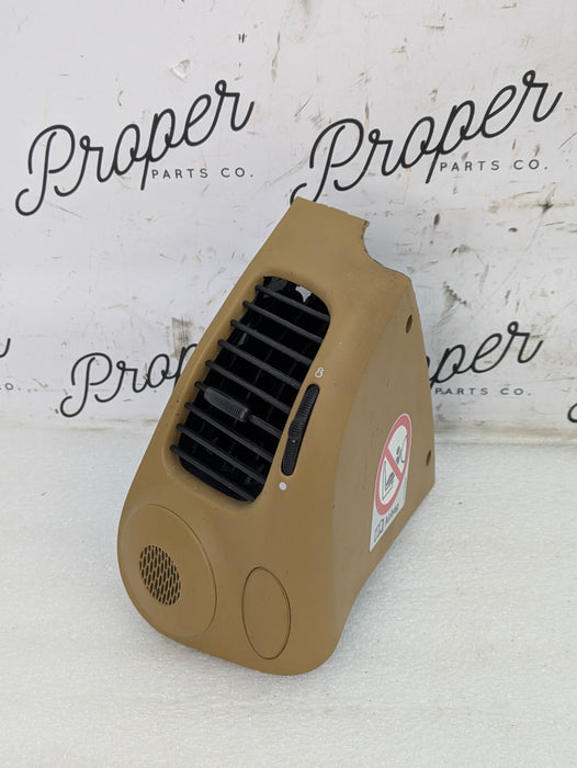 Porsche 996.2 911 Carrera 4 Right/Passenger Side Dashboard Air Vent Savanna Beige