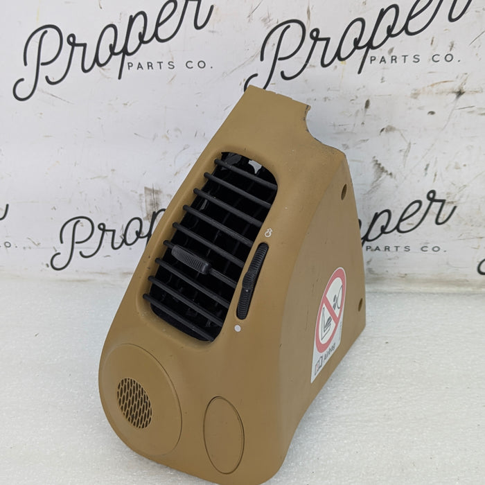 Porsche 996.2 911 Carrera 4 Right/Passenger Side Dashboard Air Vent Savanna Beige
