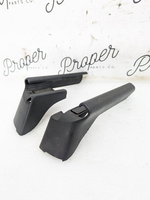 Porsche 996.2 911 Carrera 4 Left/Right Front Seat Rail Trim Covers 99652136401/99652136301
