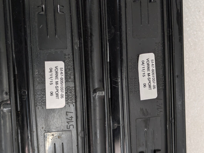 BMW F36 F34 435xi 440xi 428xi 430xi M Sport Front/Rear Left/Right Door Sill Trim Set 8051037/8059015