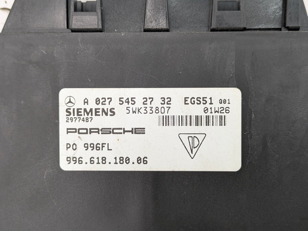 Porsche 996.2 911 Carrera 4 Automatic Tiptronic Transmission Control Module TCM 99661818006