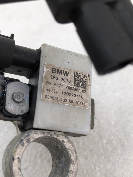 BMW E60 E61 530xi 525xi 550i 545i M5 Rear Trunk Negative Battery Cable 7603567