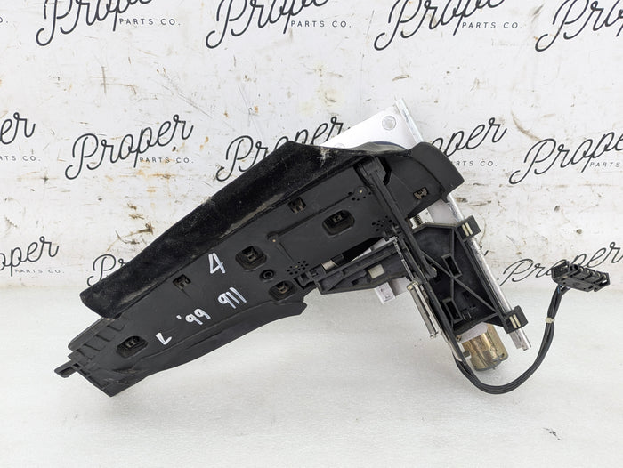 Porsche 996.2 911 Carrera 4 Cabriolet Convertible Left/Driver Side Rear C Pillar Top Flap & Motor Assembly