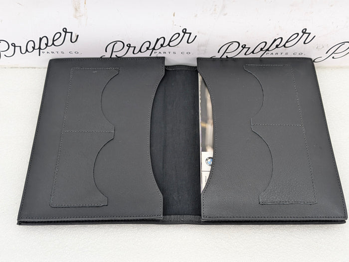 BMW E46 Coupe 330Ci 325Ci Owners Care Technical Service Radio Manuals & Leather Slip Case 01410158112